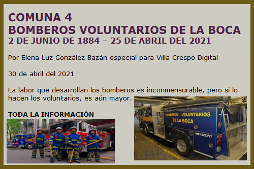 BOMBEROS VOLUNTARIOS DE LA BOCA